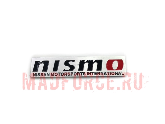 Шильд алюминиевый NISMO Style